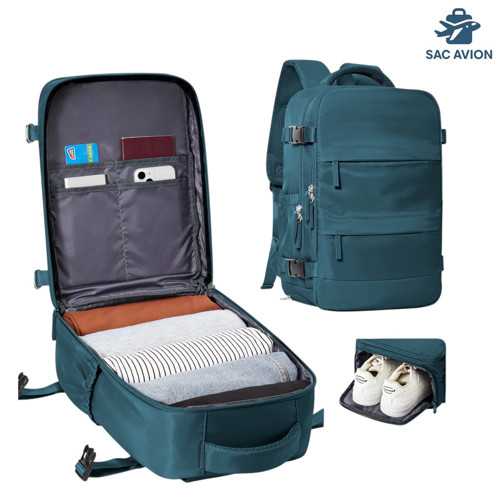 Sac De Voyage En Cuir Homme 30 Pouces – Bandoulière Cabine – Fait Main Inde