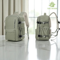 Sac à dos cabine avion 40x30x20 cm compatible Ryanair et Wizzair