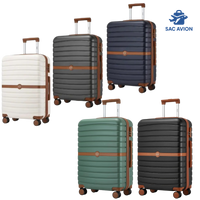 Valise cabine 55x40x20 cm, compatible Ryanair et Lufthansa