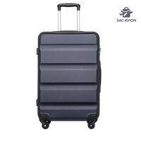 Valise cabine rigide 55x38x20 cm, idéale pour Ryanair