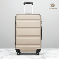 Valise cabine Volotea 55x38x20 cm, bagage ABS à 4 roues