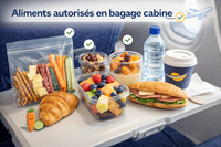 Peut‑on emporter de la nourriture en bagage cabine ? Le guide complet pour voyager avec un sac avion