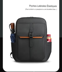 Sac cabine unisexe noir avec poches latérales