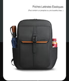 Sac cabine unisexe noir avec poches latérales