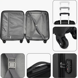 Petite valise cabine ABS Volotea, 4 roues, 55x38x20 cm