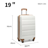 Bagage cabine Ryanair 55x38x20 cm, valise rigide compacte