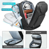 intérieur du sac avec rangement multi-couches