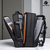 Sac à dos cabine avion 47x31x25 cm compatible bagage cabine Air France