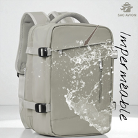 Petit sac à dos cabine bleu, format Ryanair 40x20x25, idéal pour bagage gratuit