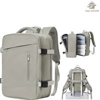 Bagage cabine Ryanair 40x20x25 cm bleu, sac à dos de voyage pratique