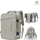 Bagage cabine Ryanair 40x20x25 cm bleu, sac à dos de voyage pratique