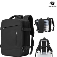 Petit sac cabine pour avion Ryanair, modèle bleu 40x20x25