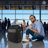 Sac à dos de voyage 40x20x25 cm format Ryanair avec poches multiples