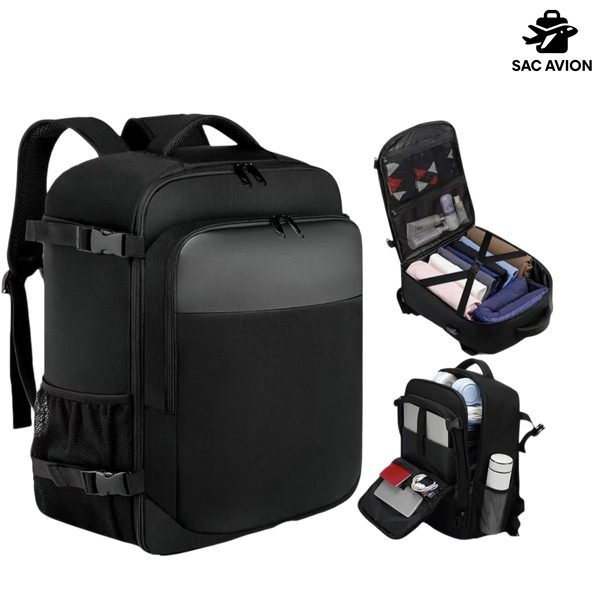 Sac à dos cabine avion 40x20x25 modèle Ryanair compatible bagage cabine