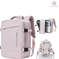 Sac cabine avion Ryanair, petit sac à dos bleu 40x20x25 cm