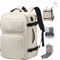 Sac à dos de voyage 36-55L format cabine avion pour vols low cost