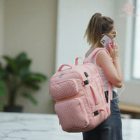 Sac à dos cabine 36-55L compatible bagage cabine Ryanair, léger et spacieux