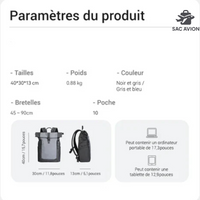 sac de voyage pour avion