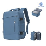 Sac à dos cabine Ryanair 40x20x25 cm bleu – bagage à main compatible avion