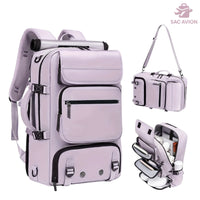 Sac à dos de cabine étanche 46x30x16 compatible bagage cabine