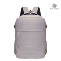 Sac_a_dos_cabine_avion_voyage gris