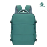Sac_a_dos_cabine_avion_voyage vert