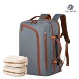 Sac de voyage avion léger avec deux trousses offertes pour accessoires