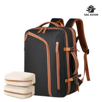 Sac avion cabine avec deux trousses incluses pour rangement optimisé