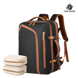 Sac avion cabine avec deux trousses incluses pour rangement optimisé