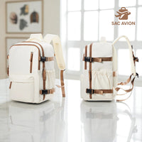 Sac avion cabine 40x30x20 cm pratique pour Ryanair et Wizzair