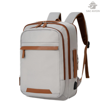 Sac cabine avion Air France en nylon imperméable, parfait pour les déplacements