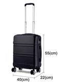 Valise cabine rigide EasyJet avec 4 roues pratiques