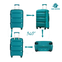 Valise cabine légère 55x40x21 cm, idéale pour EasyJet