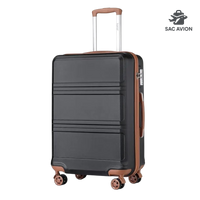 Bagage cabine EasyJet rigide, roues 360° pour maniabilité