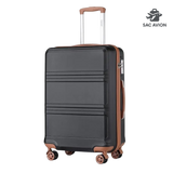 Valise cabine EasyJet à coque dure, 4 roulettes pivotantes