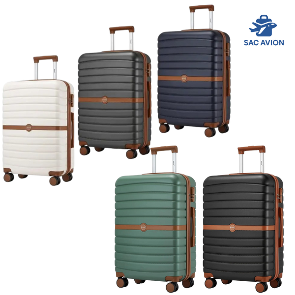 Valise cabine 55x40x20 cm, compatible Ryanair et Lufthansa