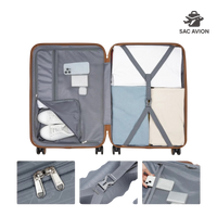 Bagage cabine 55x40x20 cm, valise adaptée aux normes Ryanair et Lufthansa