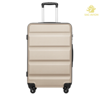 Bagage cabine 55x38x20 cm rigide, format Ryanair accepté