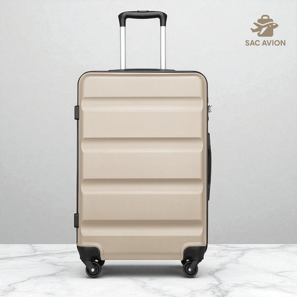 Valise cabine Volotea 55x38x20 cm, bagage ABS à 4 roues